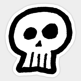 Hamlet Skull Design! Sticker